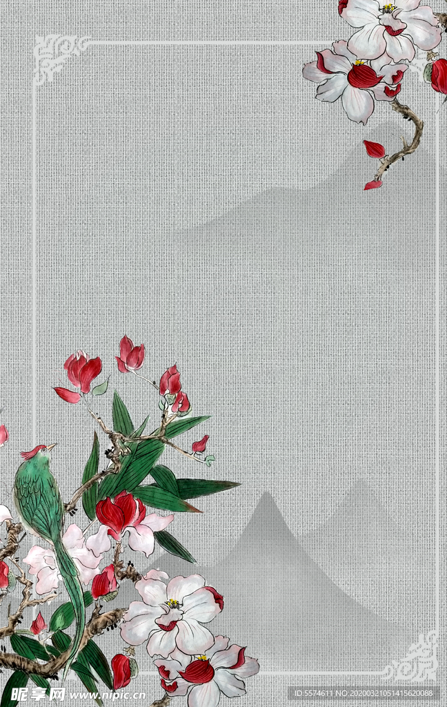 中国风海报背景