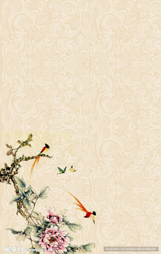 中国风海报背景