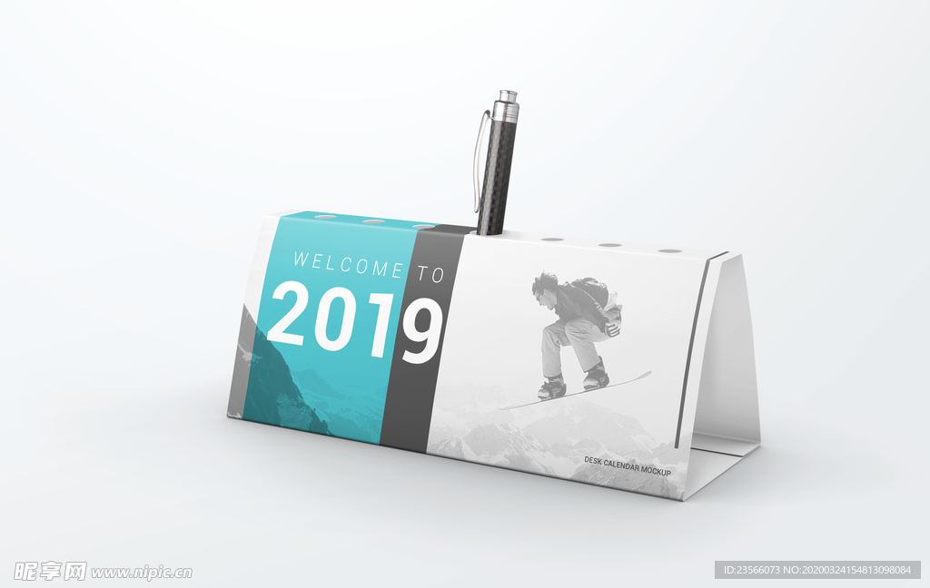 日历台历展示效果图样机