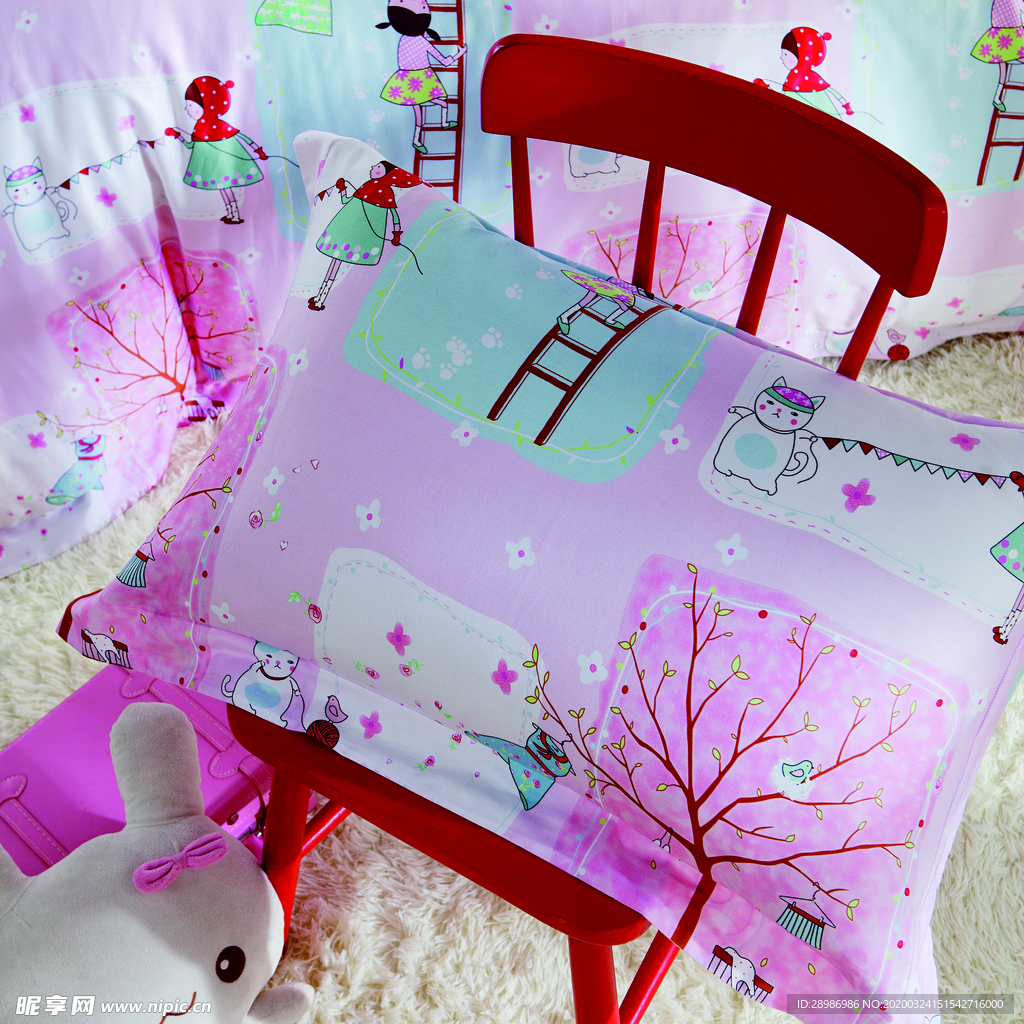 夏凉被 枕头 席子 凉席 家纺