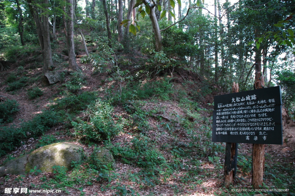 日本大松山城遗址