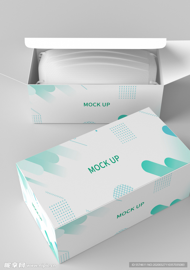 口罩包装样机