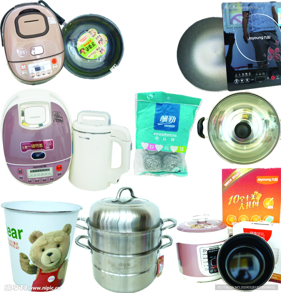电饭煲电磁炉蒸锅素材