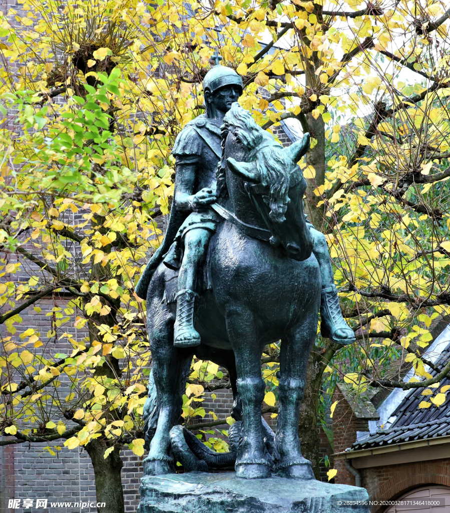 圣·马丁 乌得勒支 雕像