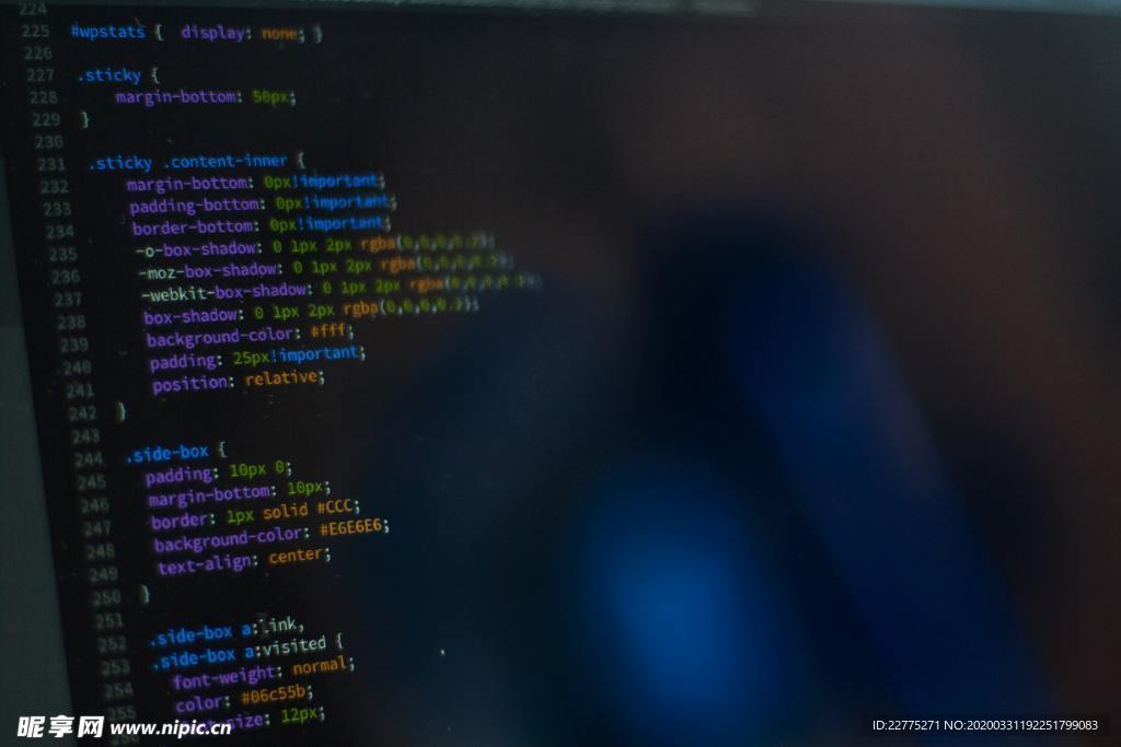 程序代码背景图