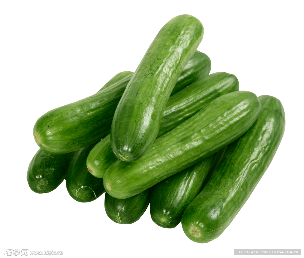 透明黄瓜png素材