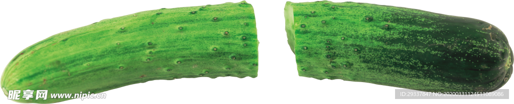 透明黄瓜png素材