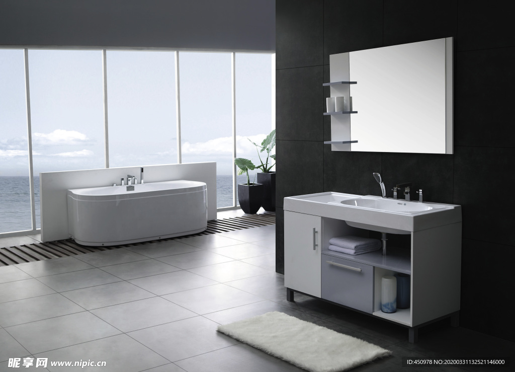 浴室柜 马桶 洗手盆 卫浴空间