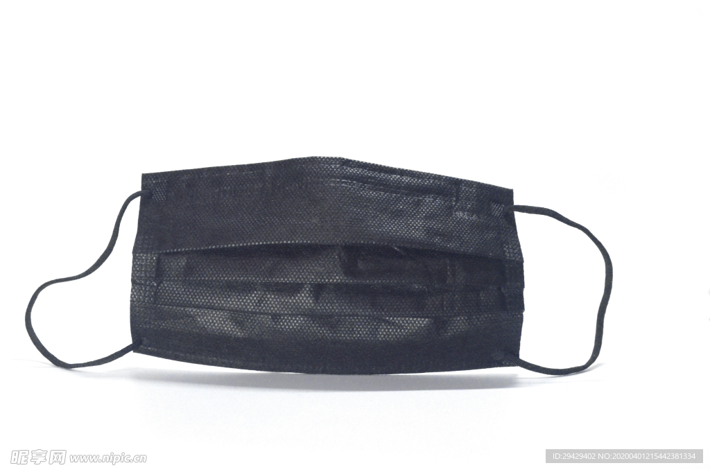 黑色防护口罩