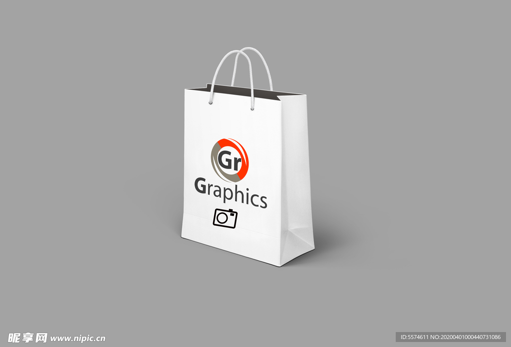 纸袋购物袋样机
