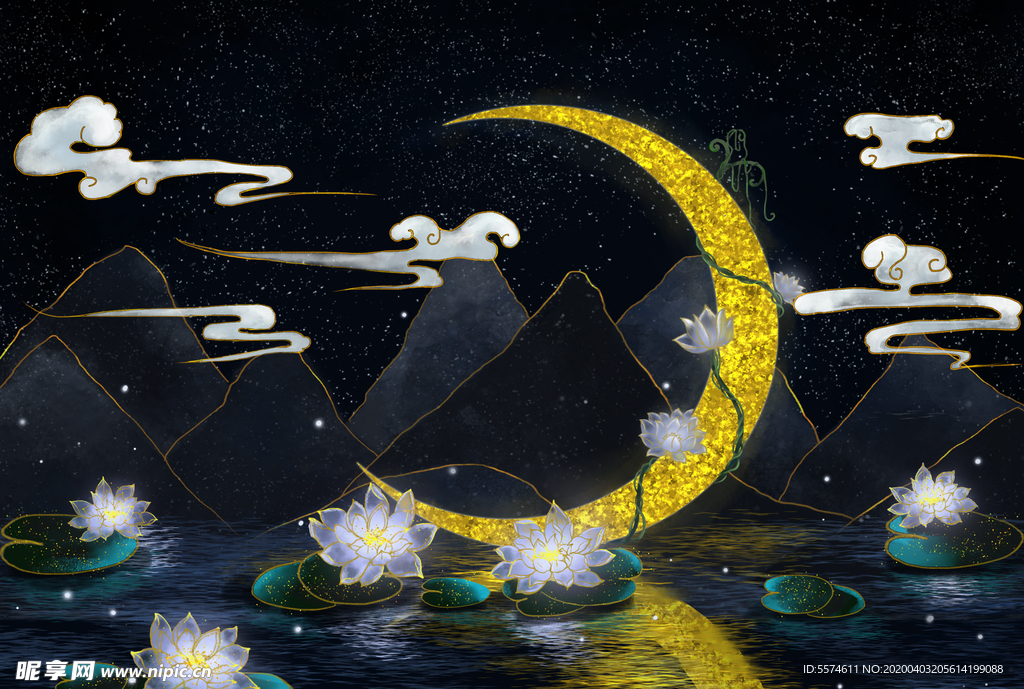 中国风电视背景墙