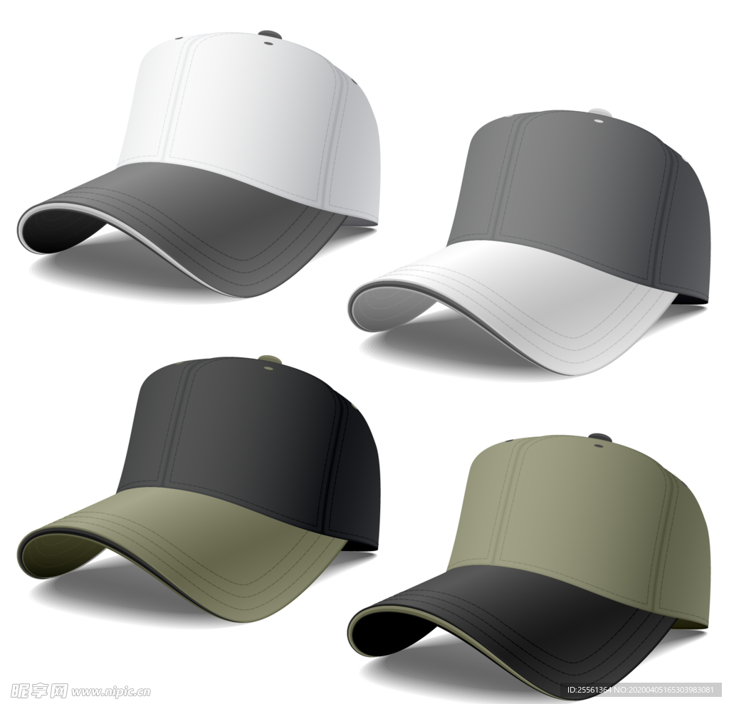 帽子广告帽子vi样机