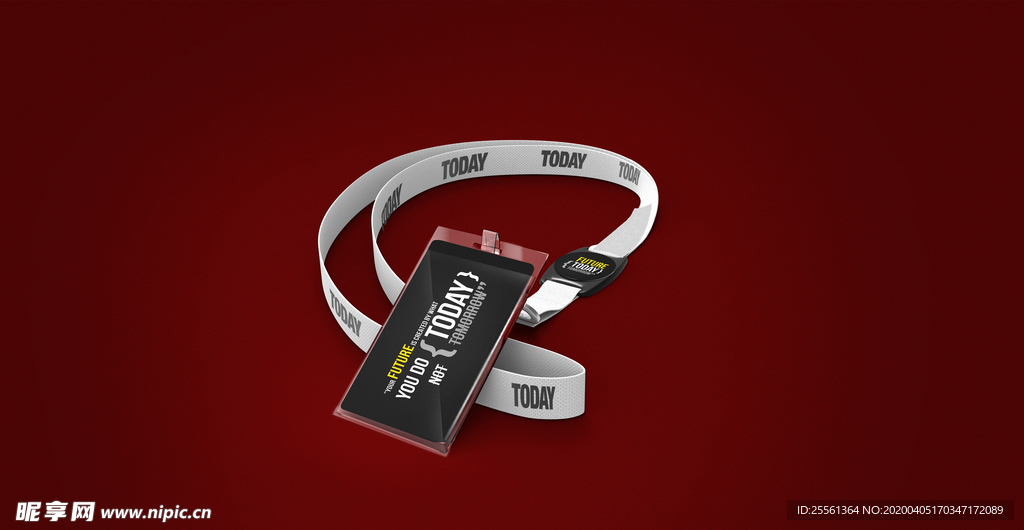 胸牌名片工作证样机