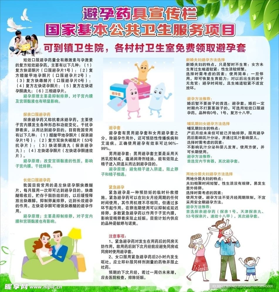 避孕药具 计生背景 避孕知识