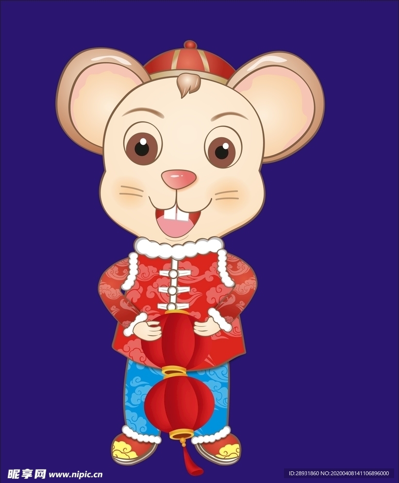鼠年卡通老鼠