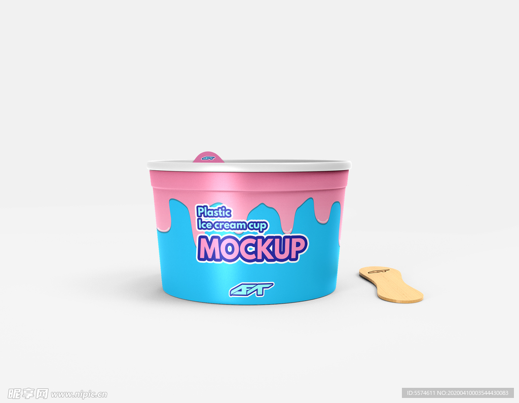 冰淇淋包装样机