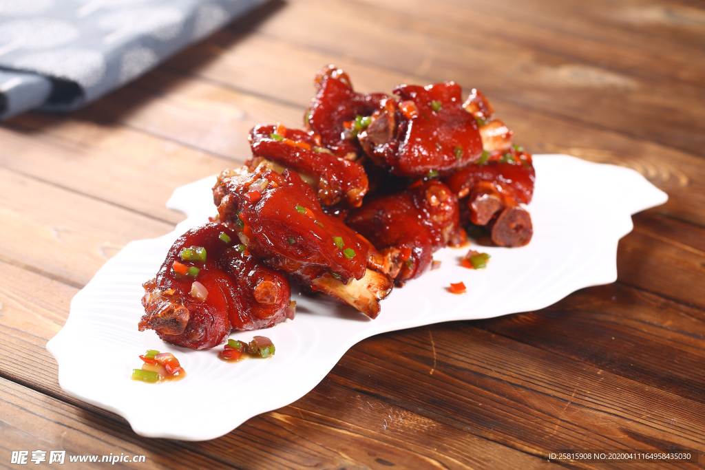 猪蹄卤猪蹄红烧猪蹄酱香猪蹄