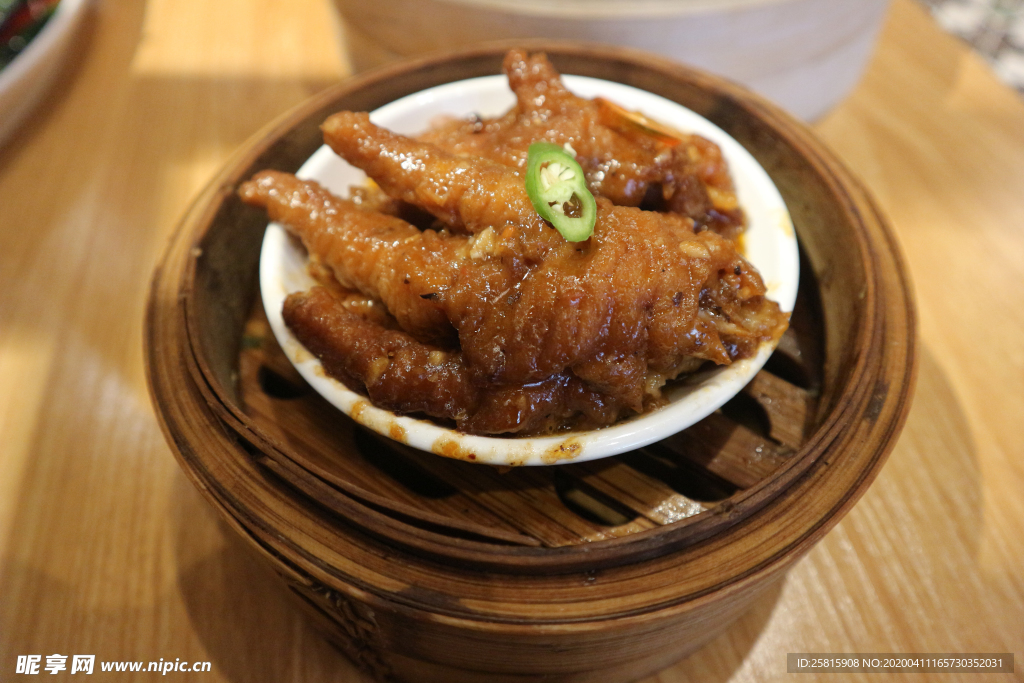 鸡爪凤爪美食图片