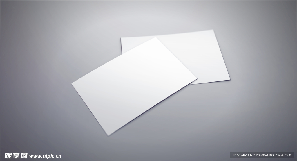 明信片样机