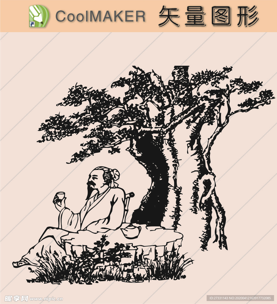 传统剪纸 传统壁纸 传统装饰