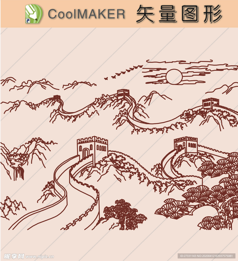 传统剪纸 传统壁纸 传统装饰