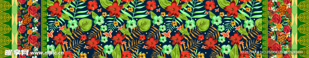 双边 适量 小花 定位