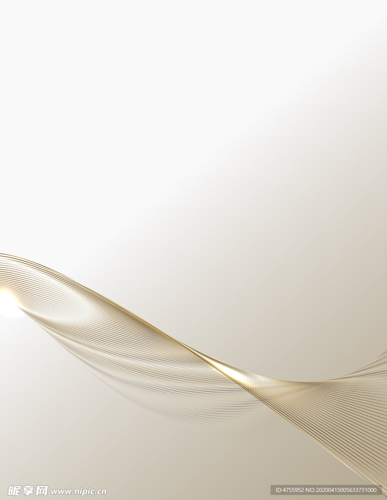 矢量线条纹理金丝