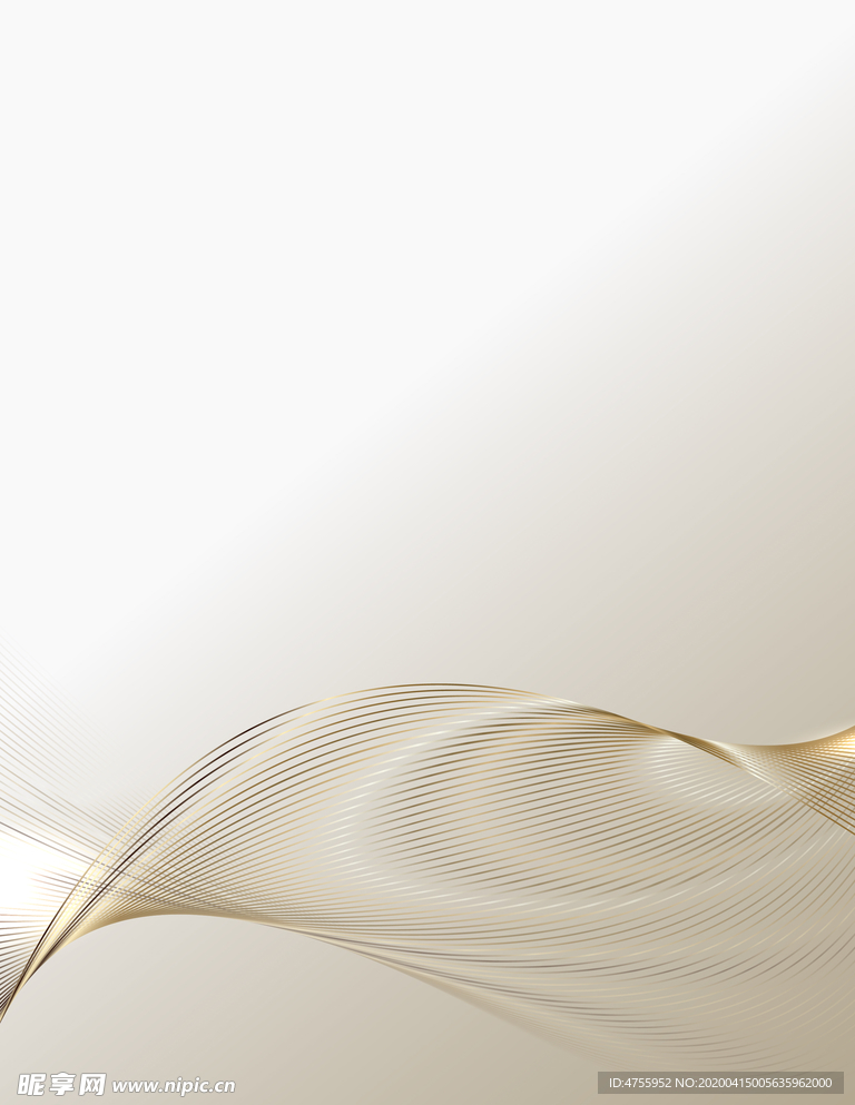 矢量线条纹理金丝