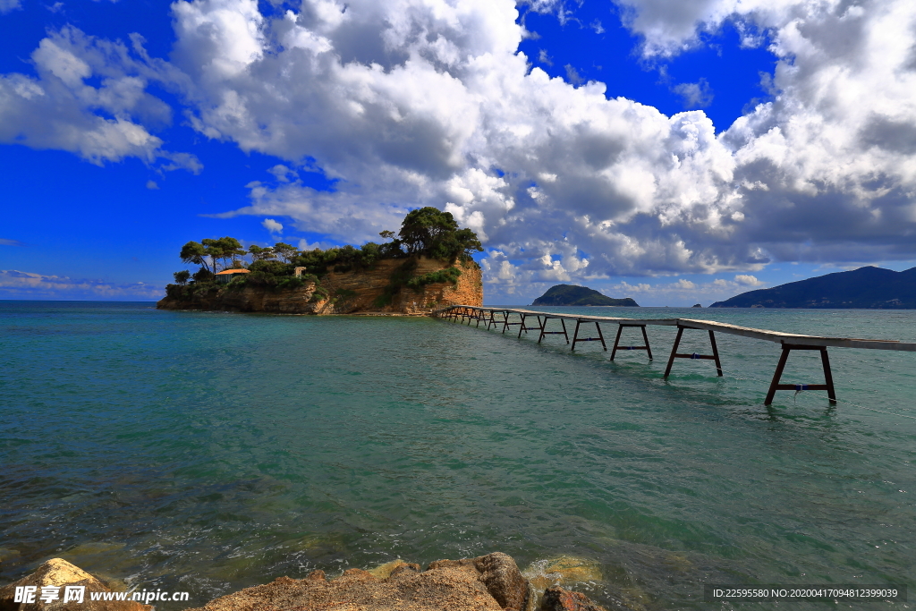 希腊扎金索斯岛卡米澳岛
