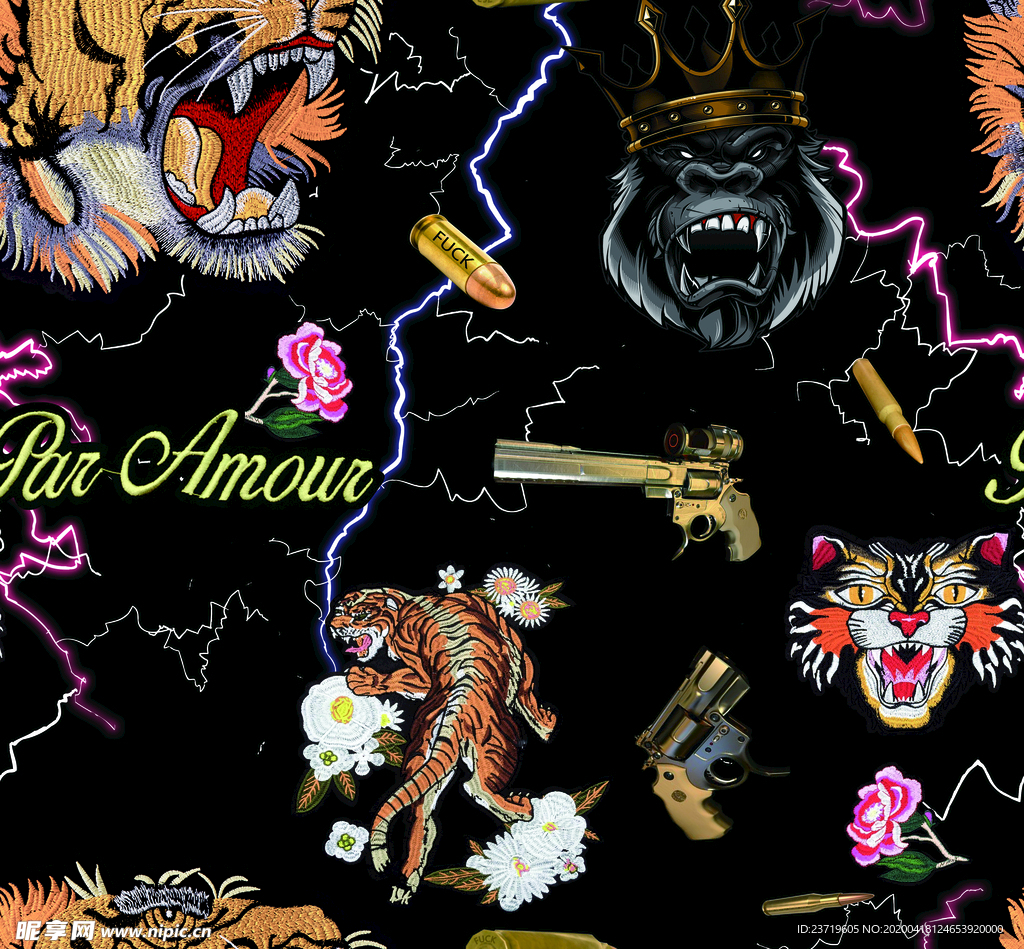 大牌 图案 字母 抽象 奢侈图