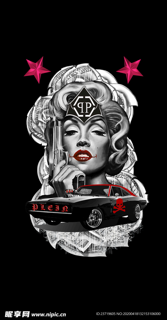 设计 大牌 图案 字母 抽象