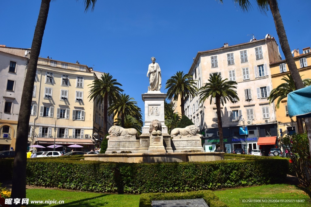 科西嘉岛屿风光图片