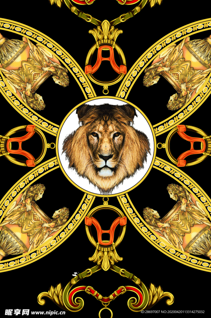 男装 定位 大牌图案 数码印花