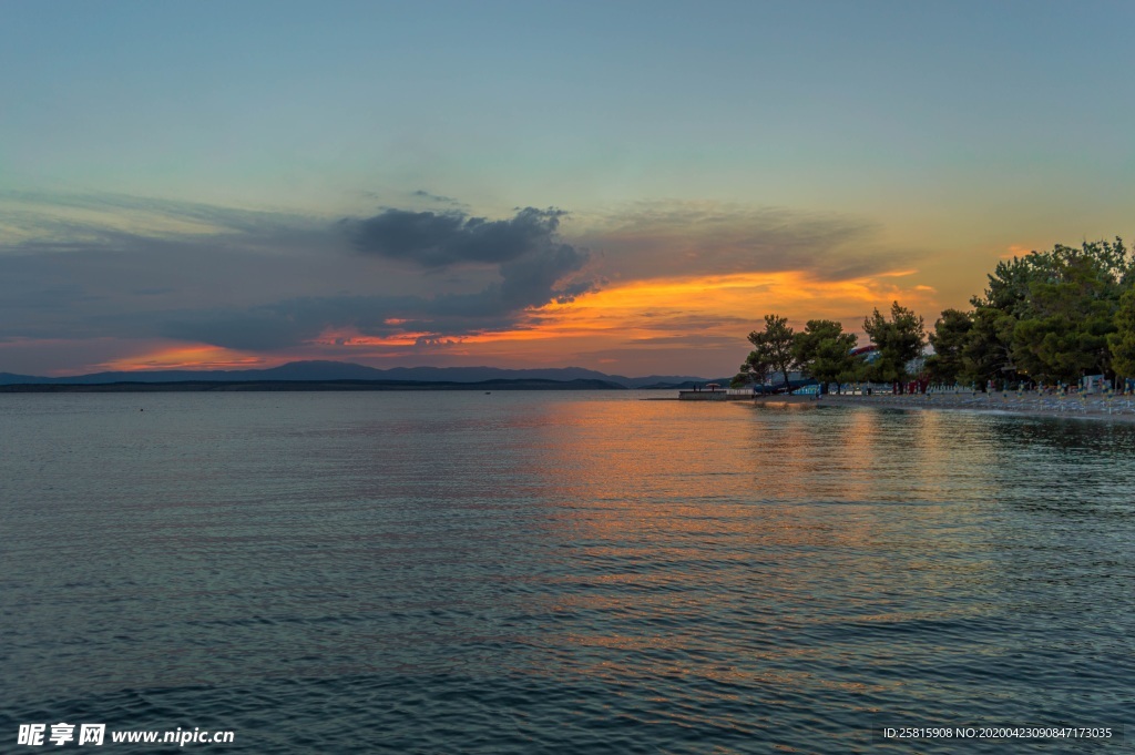 克罗地亚海岸风景
