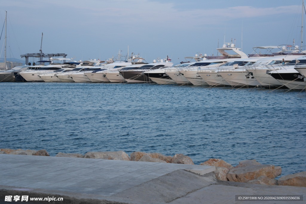 克罗地亚海岸风景