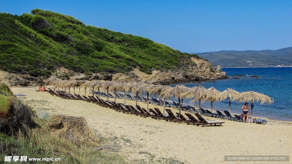 克罗地亚海岸风景