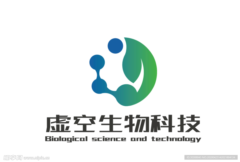 生物科技公司logo