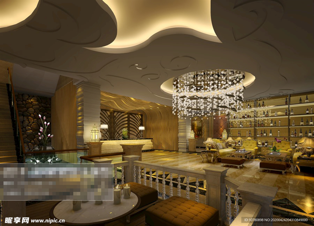 KTV 酒吧 桑拿 3D 效果