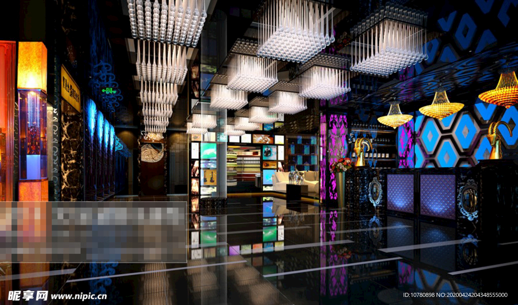 KTV 酒吧 桑拿 3D 效果