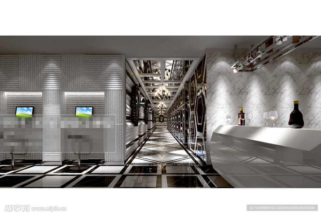 KTV 酒吧 桑拿 3D 效果