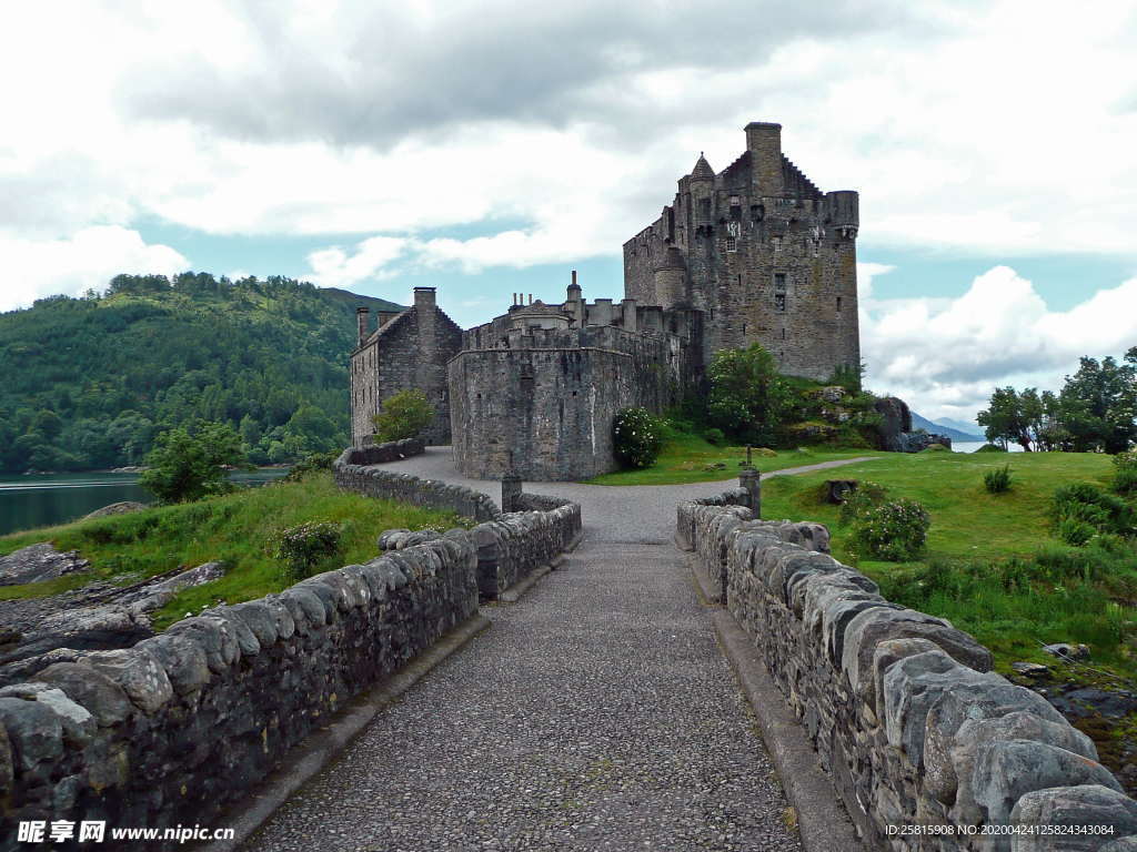 城堡古堡城楼图片