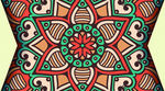 名族风花纹