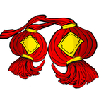 灯笼商业插画素材