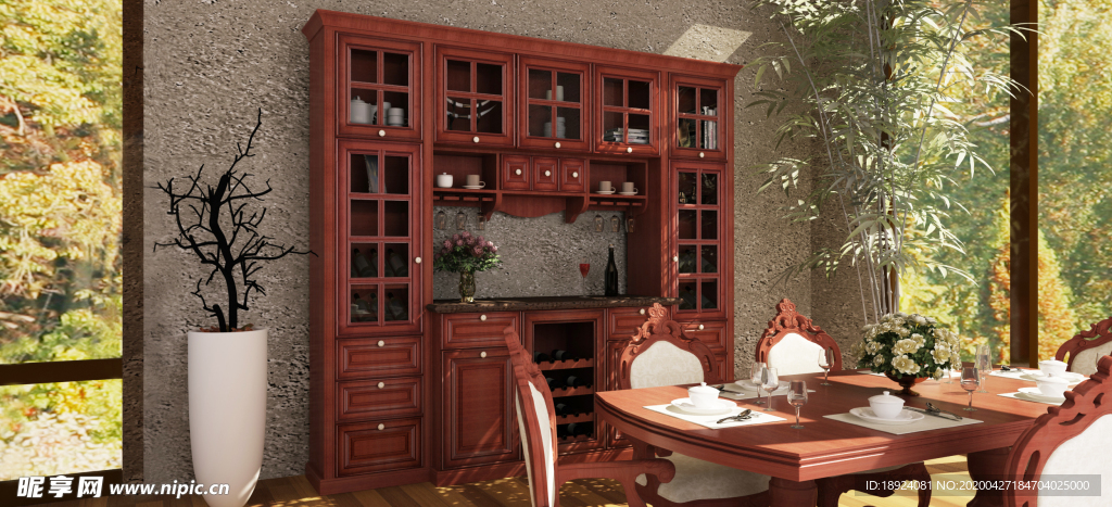 全屋定制 酒柜 高清 家居 设