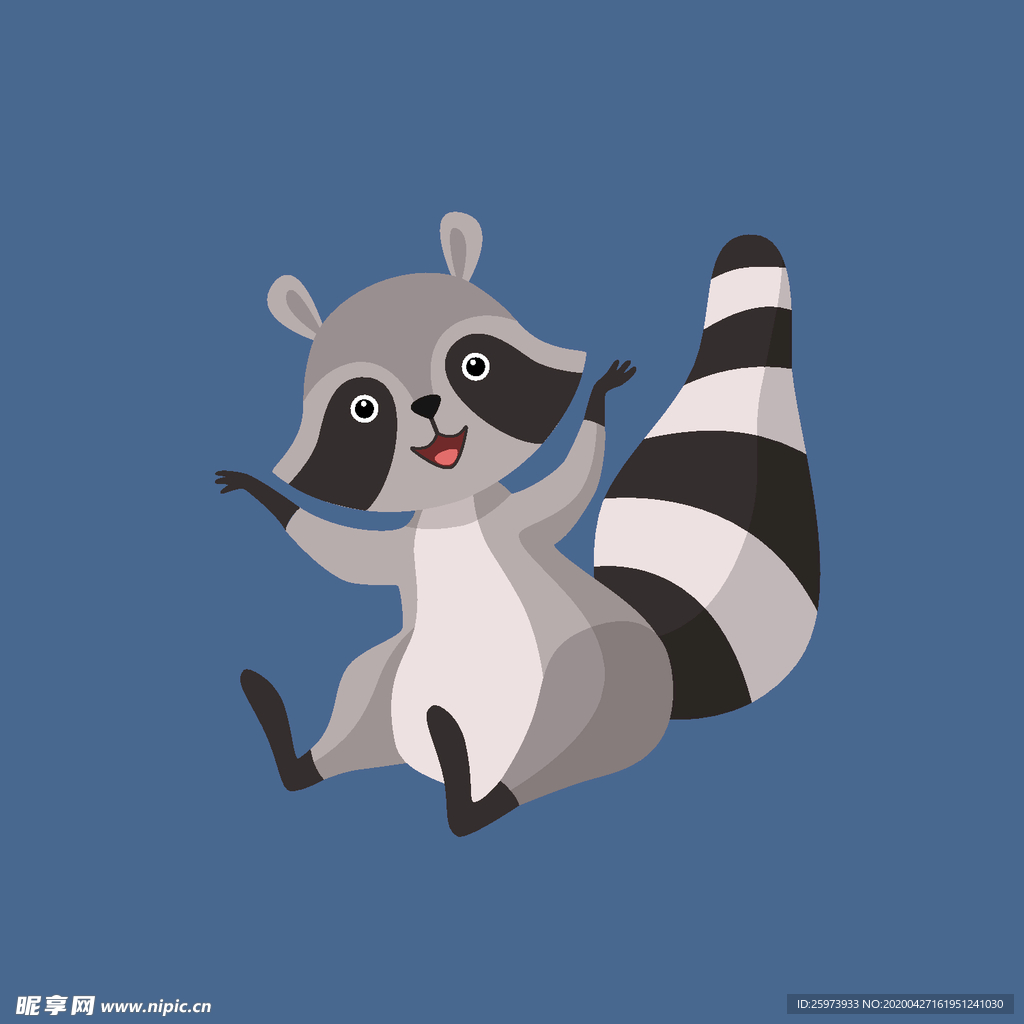 卡通动物 动物头像 狐狸白熊