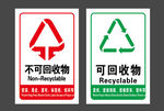 不可回收 可回收