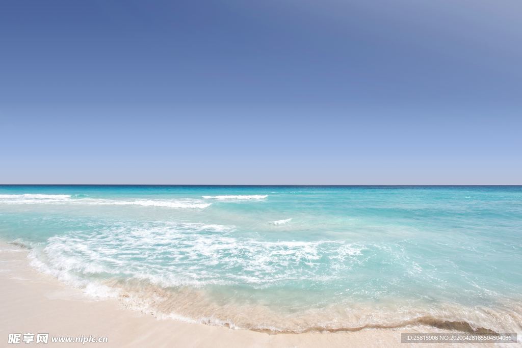 沙滩海岸唯美图片