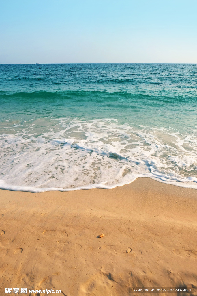 沙滩海岸唯美图片