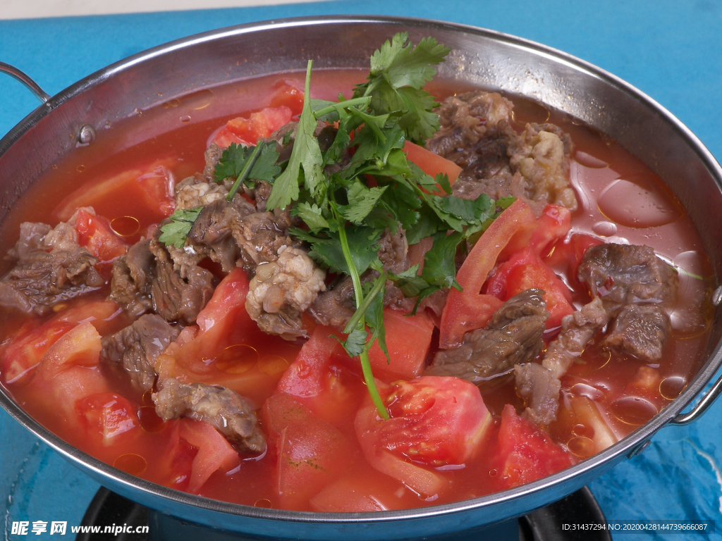 西红柿炖牛肉