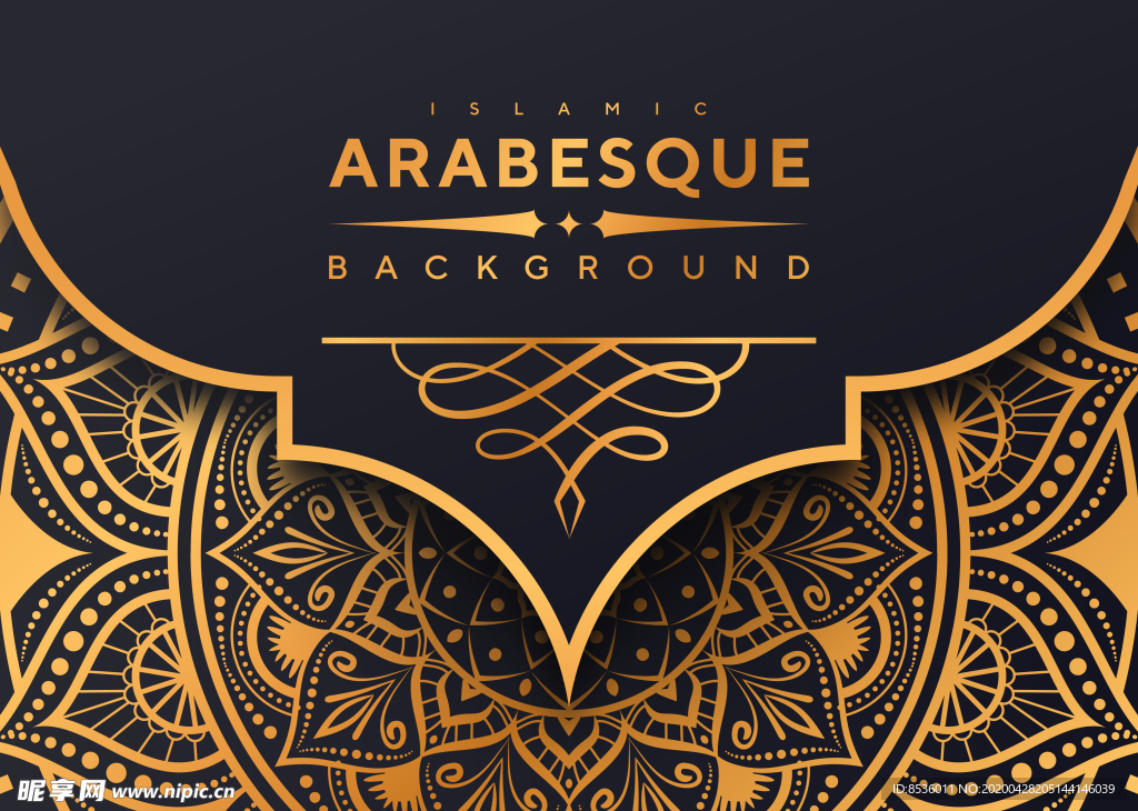 曼陀罗万花筒图案